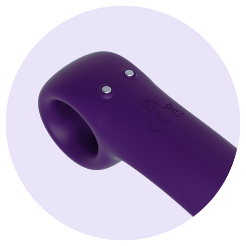 Signature Snail Shell with soft ridges for added pleasure