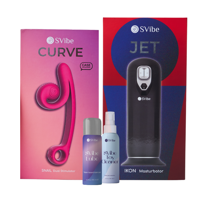 Unmatched Bliss Bundle The Best Sex Toys for Couples! SVIBE Unmatched Bliss Bundle The Best Sex Toys for Couples! SVIBE