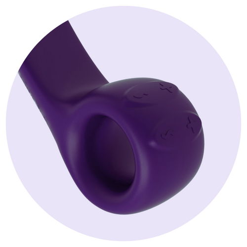 Two powerful, independently controllable motors for blended orgasms