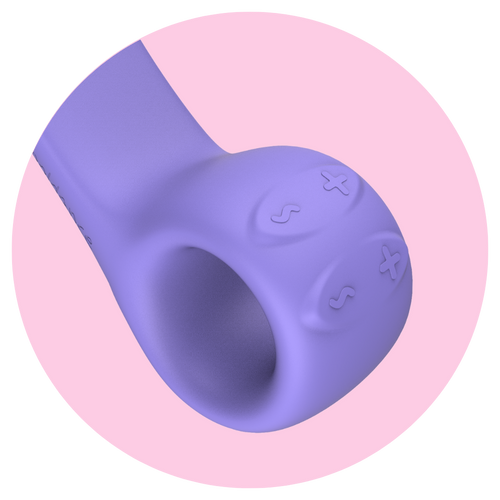 Two powerful, independently controllable motors for blended orgasms