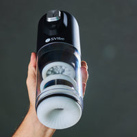 SVibe Ikon Spark showing opening, highlighting the lifelike design for optimal stimulation.